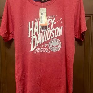 Harley-Davidson Crimson Short Sleeve Tee